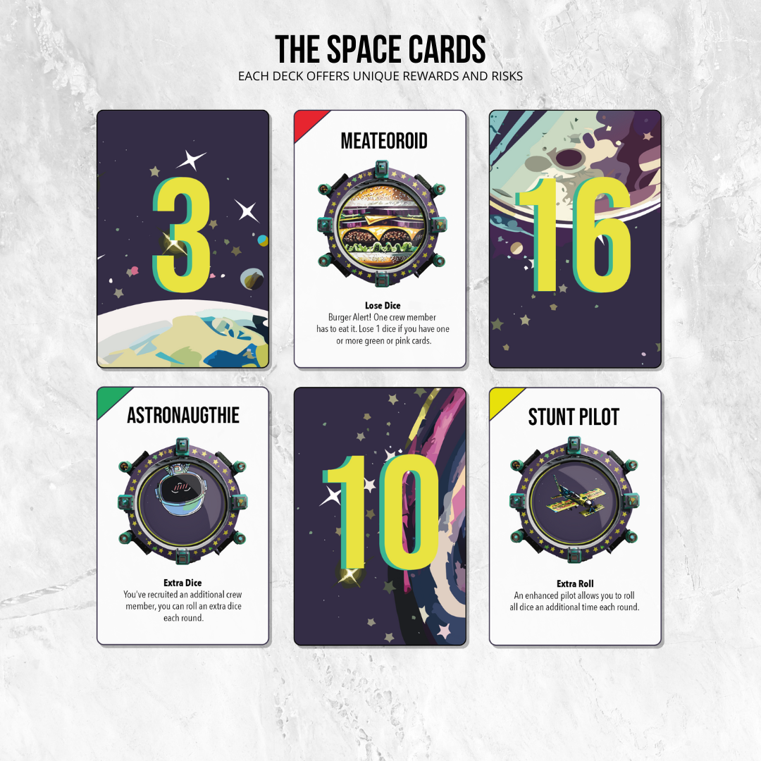 Astronaugthies: Dice To The Moon