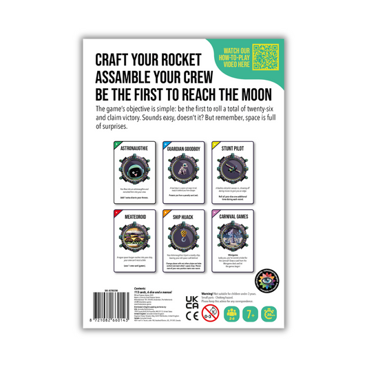 Astronaugthies: Dice To The Moon - New Design