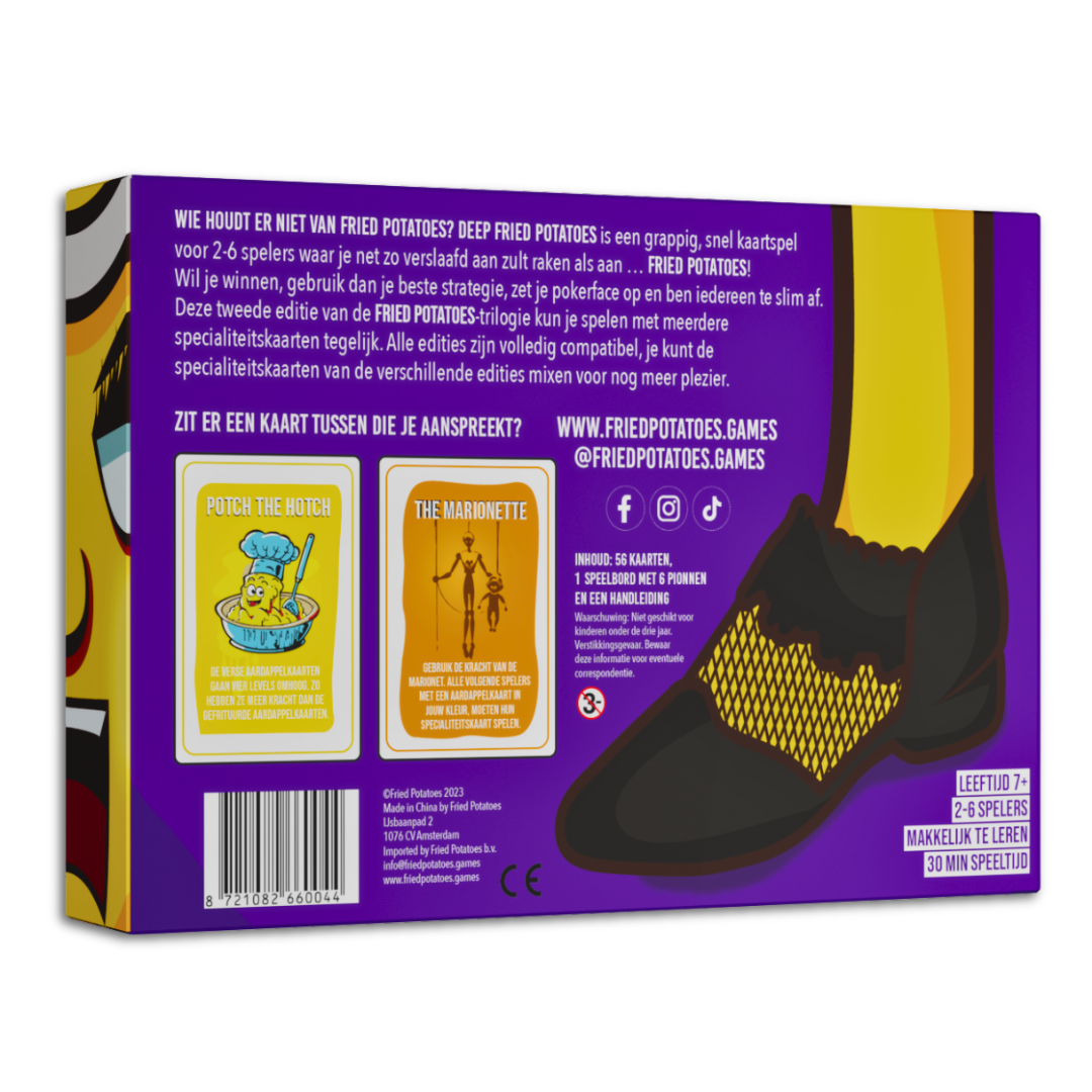 Deep Fried Potatoes Card Game 2nd Edition
