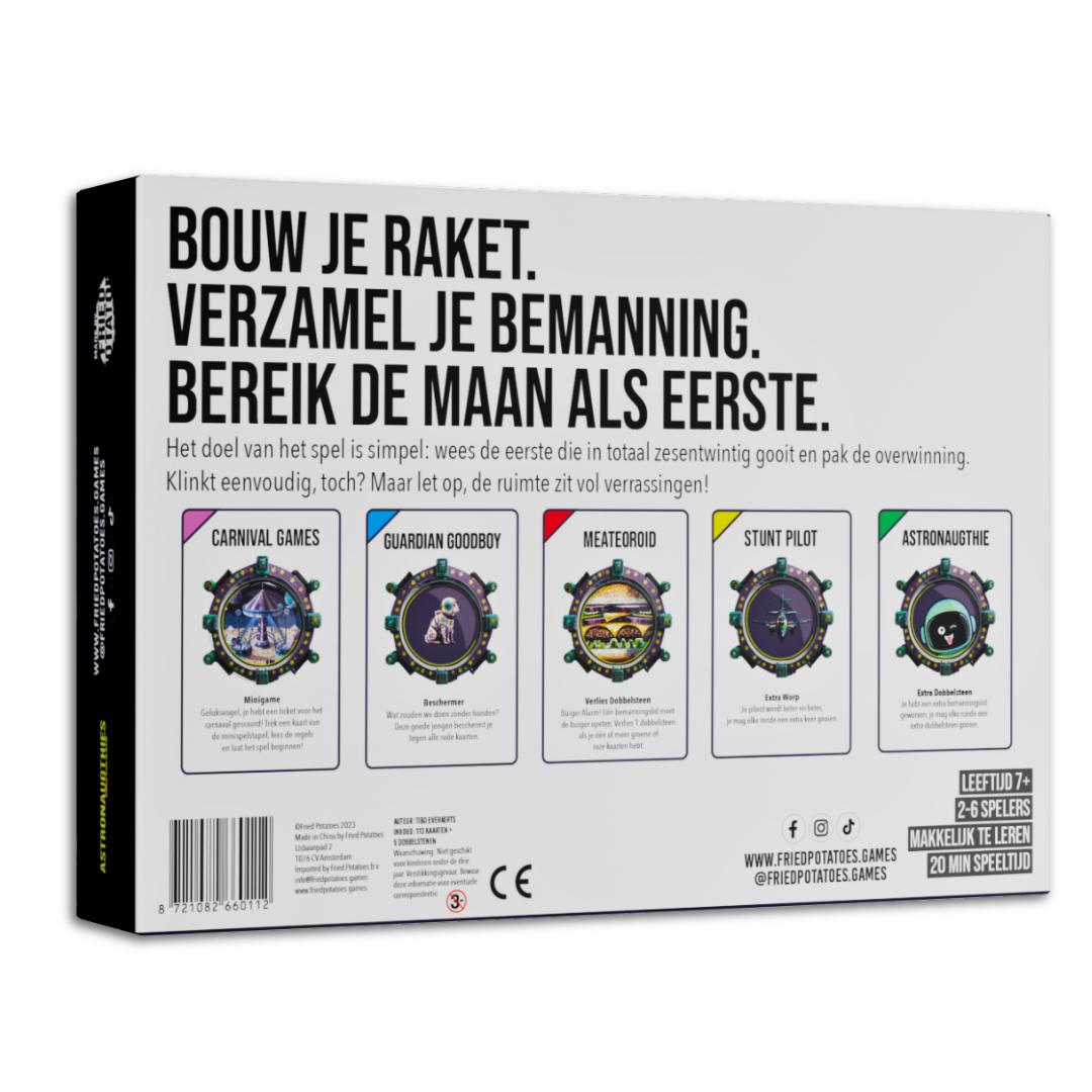 Astronaugthies: Dice To The Moon