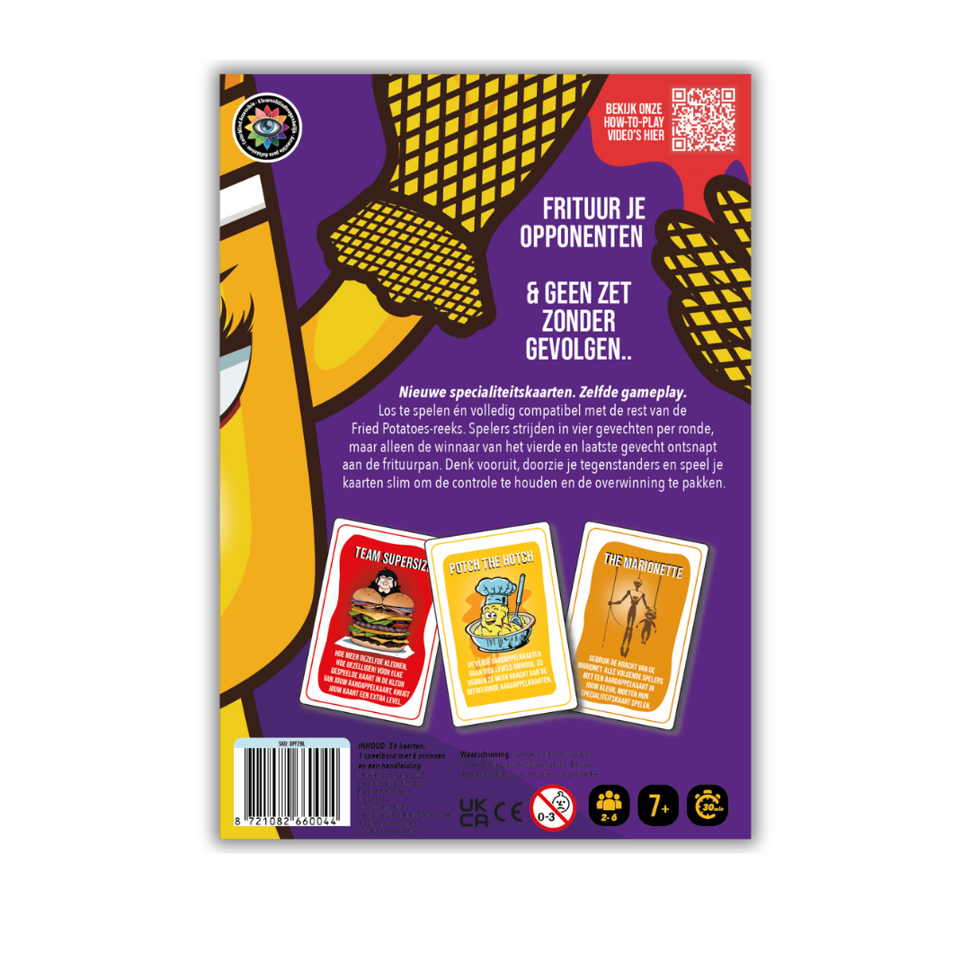 Deep Fried Potatoes Card Game 2nd Edition - New Design