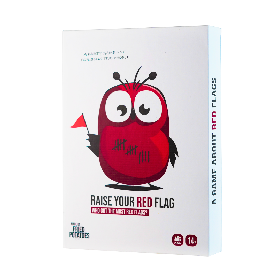 Raise Your Red Flag Party Game Original Edition