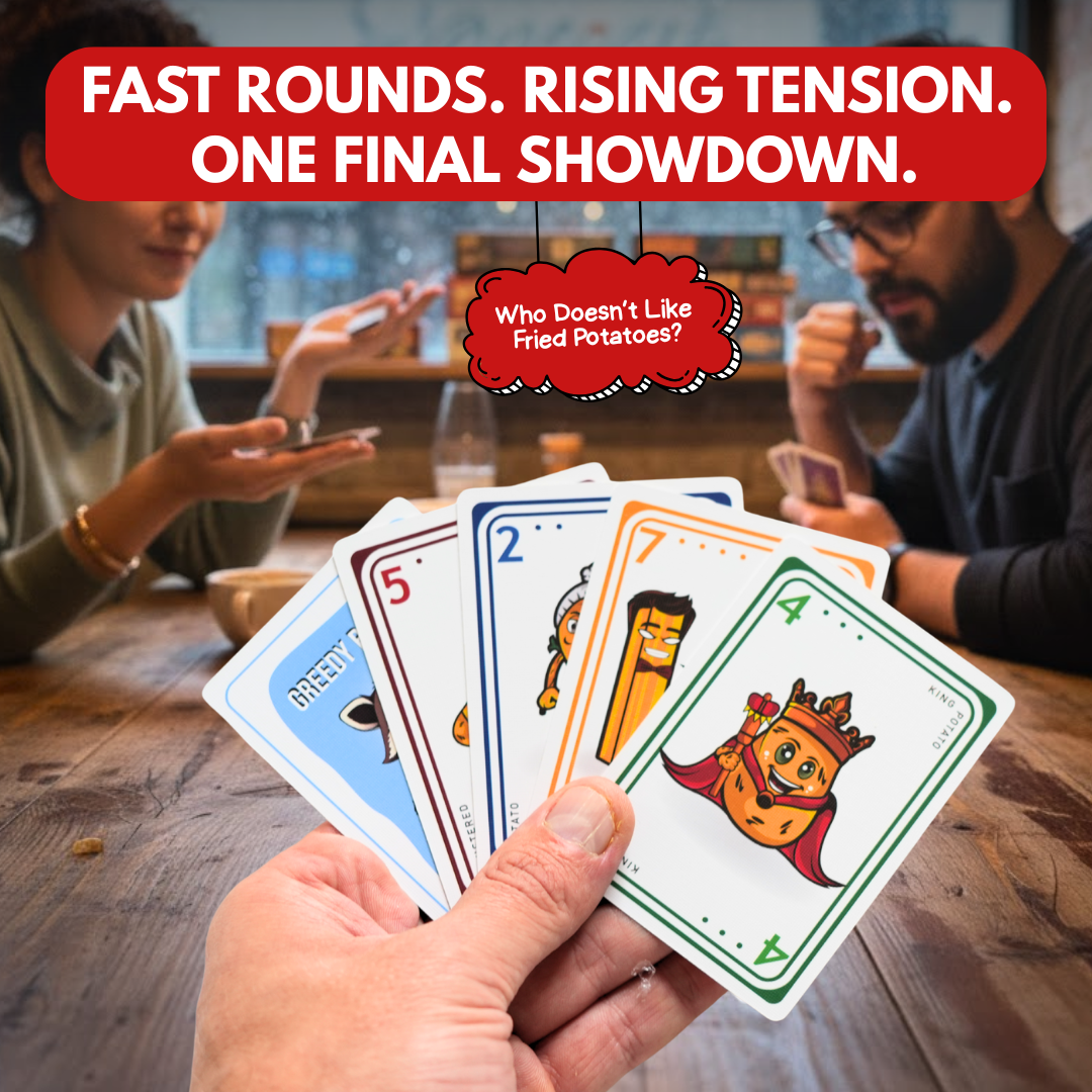 Burned Fried Potatoes Card Game 3rd Edition