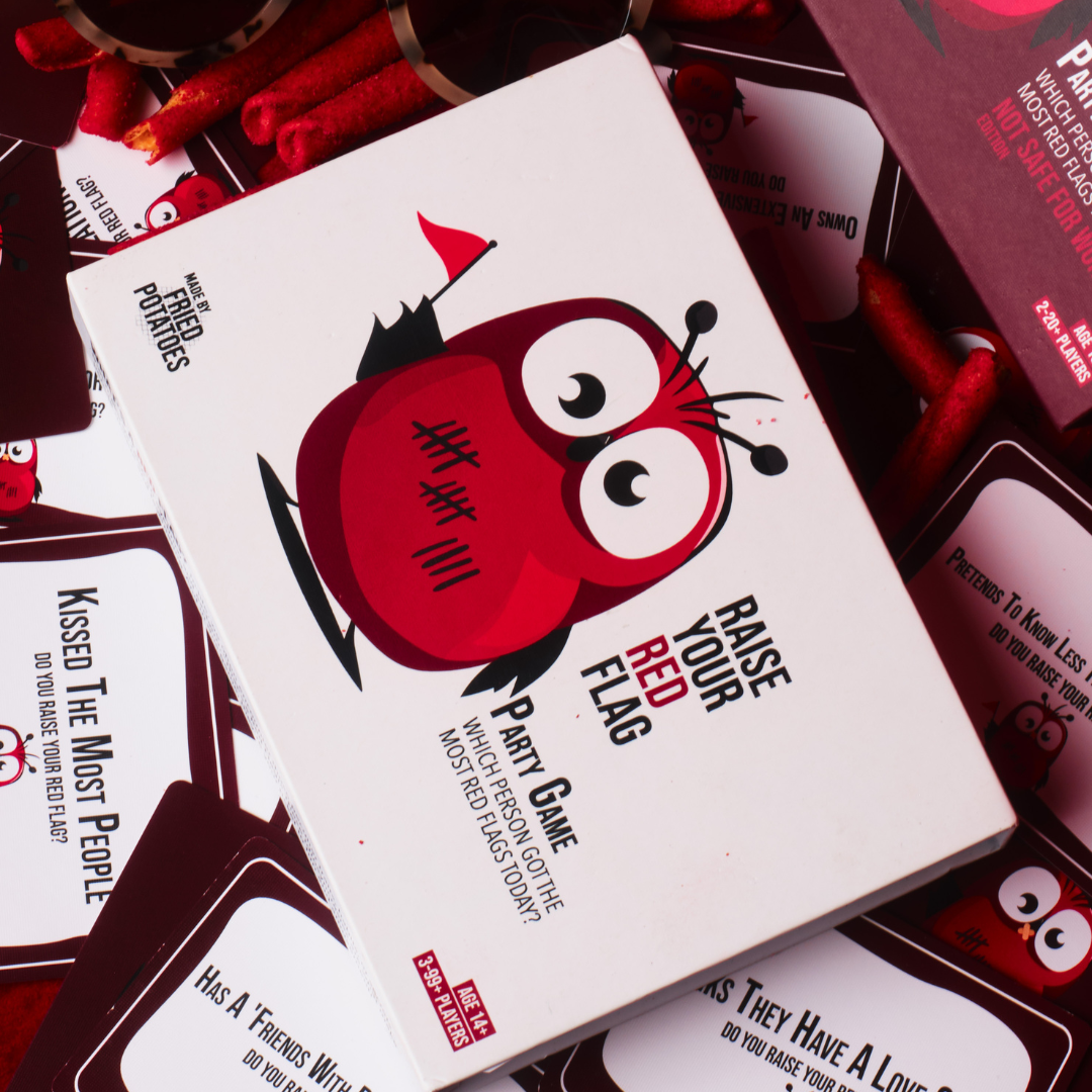 Raise Your Red Flag Party Game Originele editie