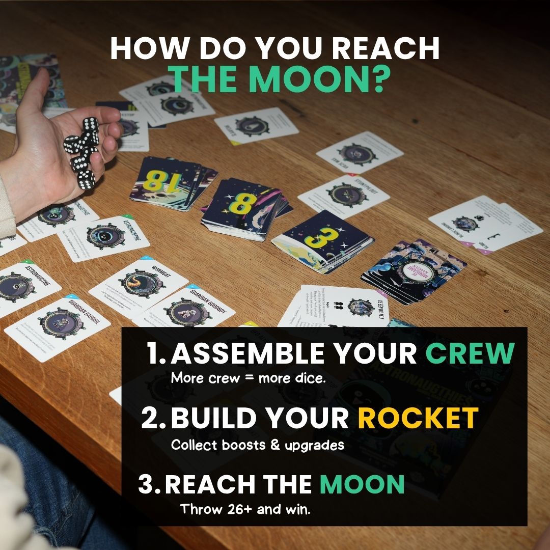 Astronaugthies: Dice To The Moon