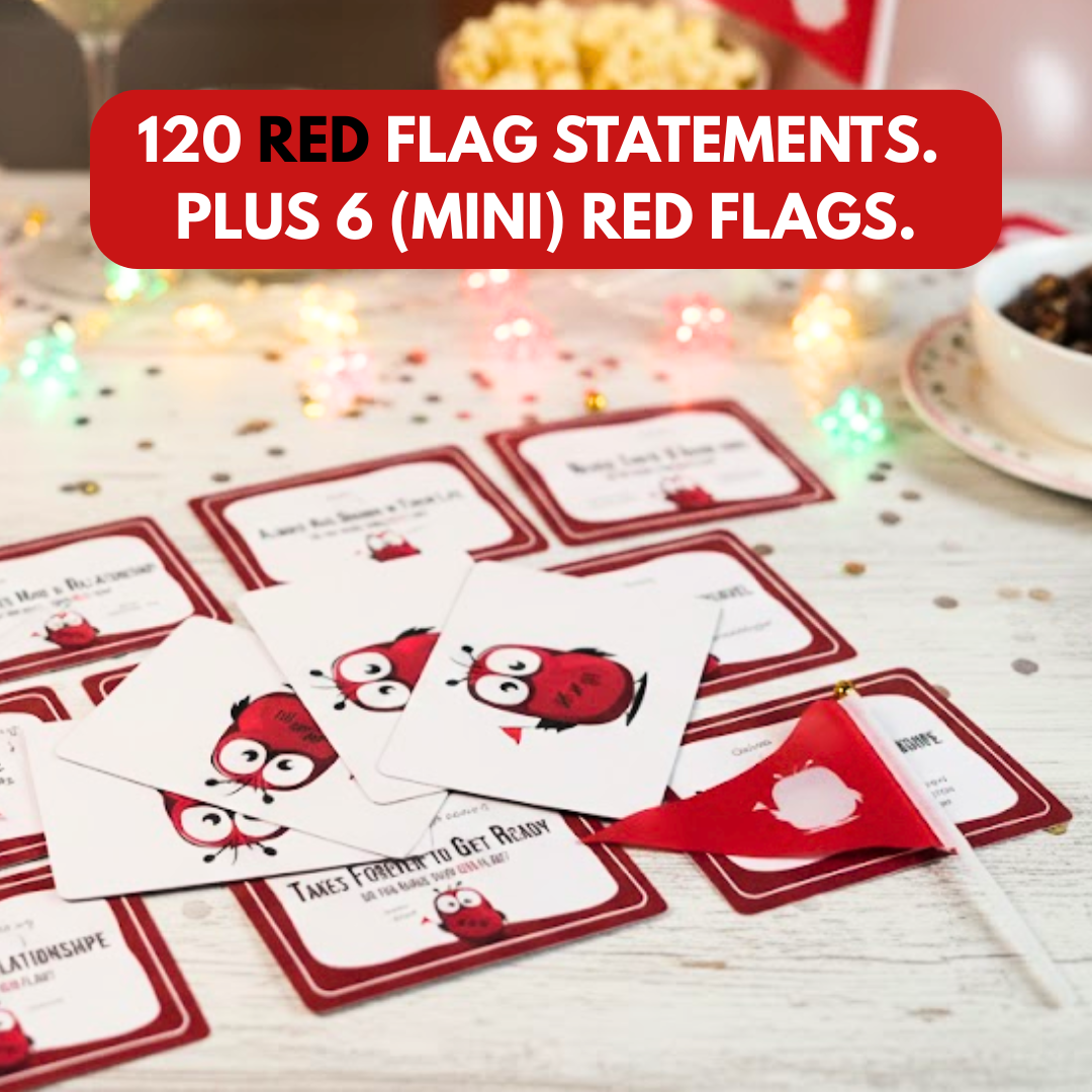 Raise Your Red Flag Party Game Original Edition