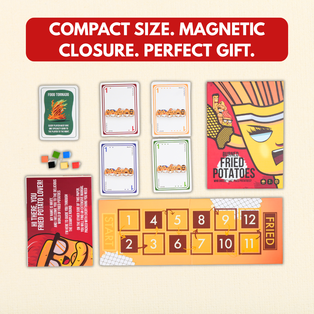 Burned Fried Potatoes Card Game 3rd Edition