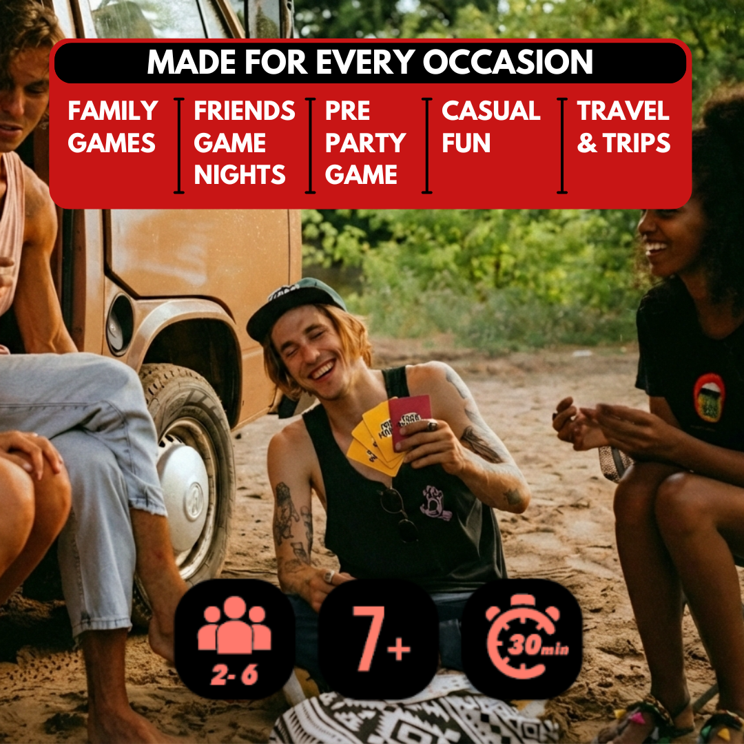 Burned Fried Potatoes Card Game 3rd Edition