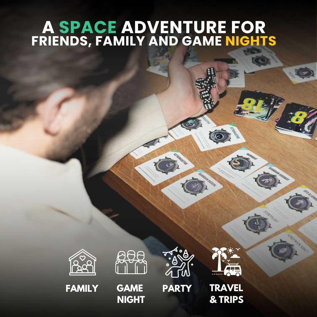 Astronaugthies: Dice To The Moon