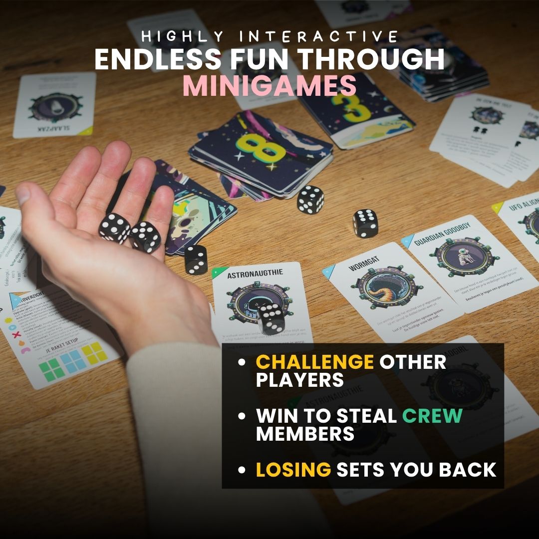 Astronaugthies: Dice To The Moon