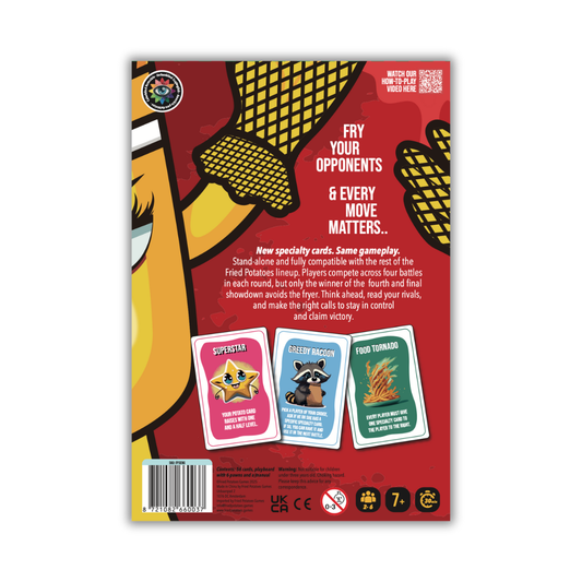 Burned Fried Potatoes Card Game 3rd Edition - New Design