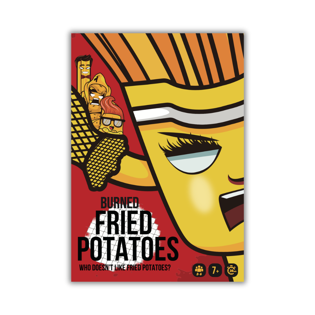 Burned Fried Potatoes Card Game 3rd Edition - New Design