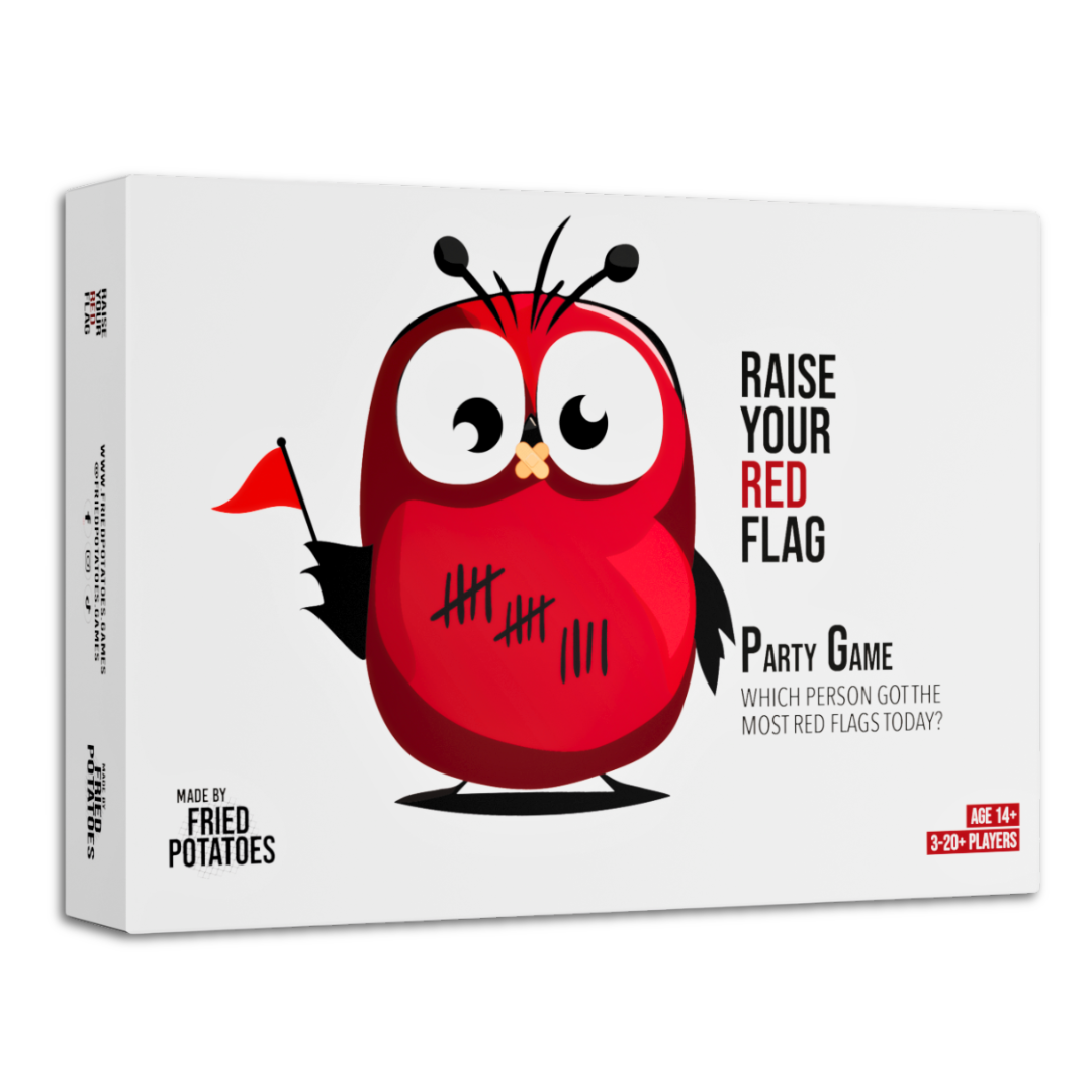 Raise Your Red Flag Party Game Originele editie