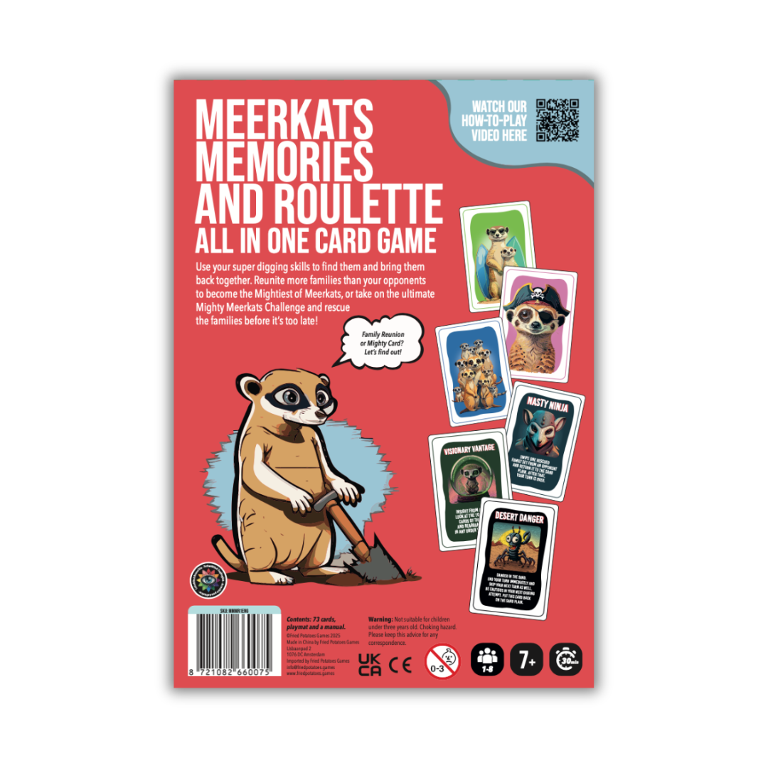 Mighty Meerkats Memories Roulette - New Design
