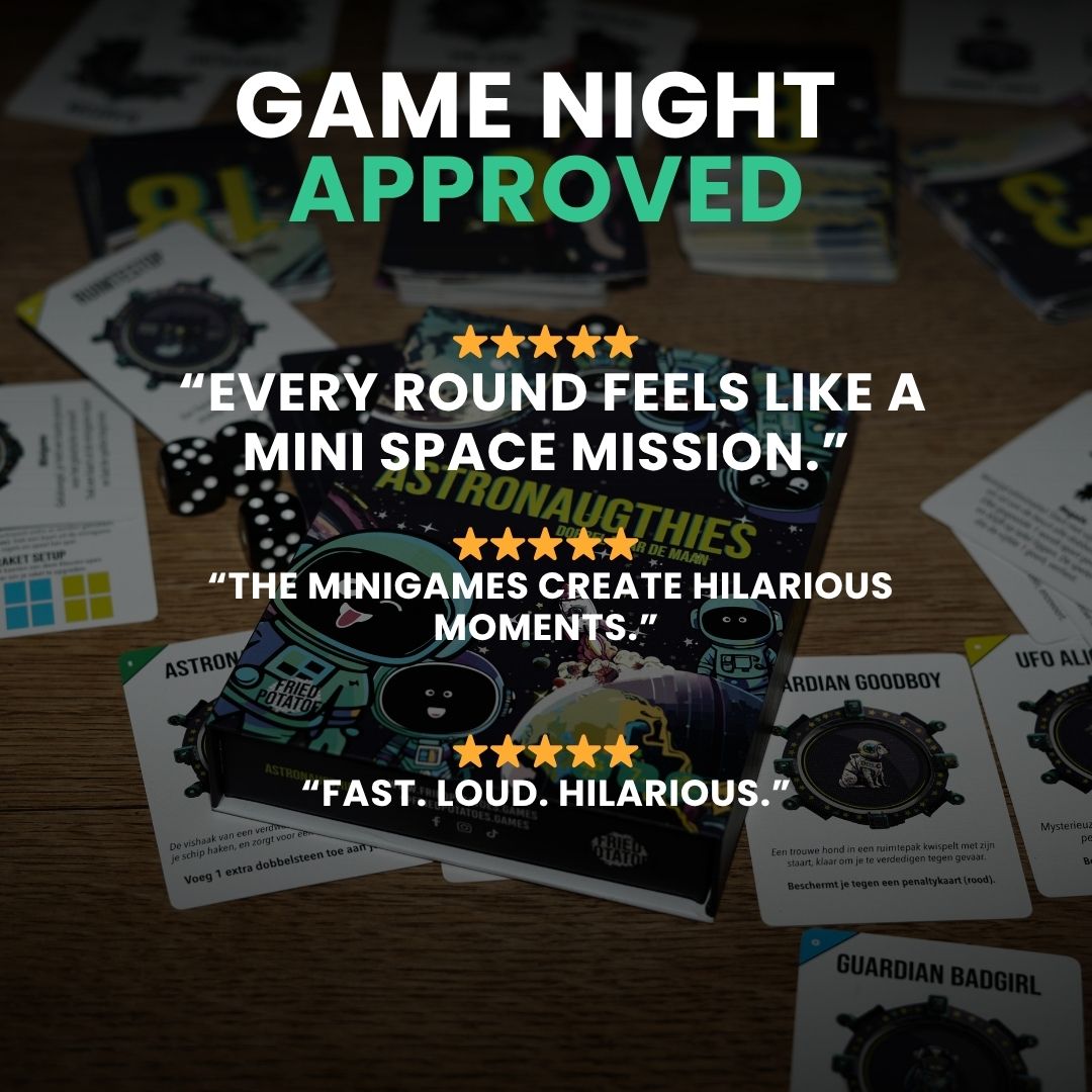 Astronaugthies: Dice To The Moon - Fried Potatoes