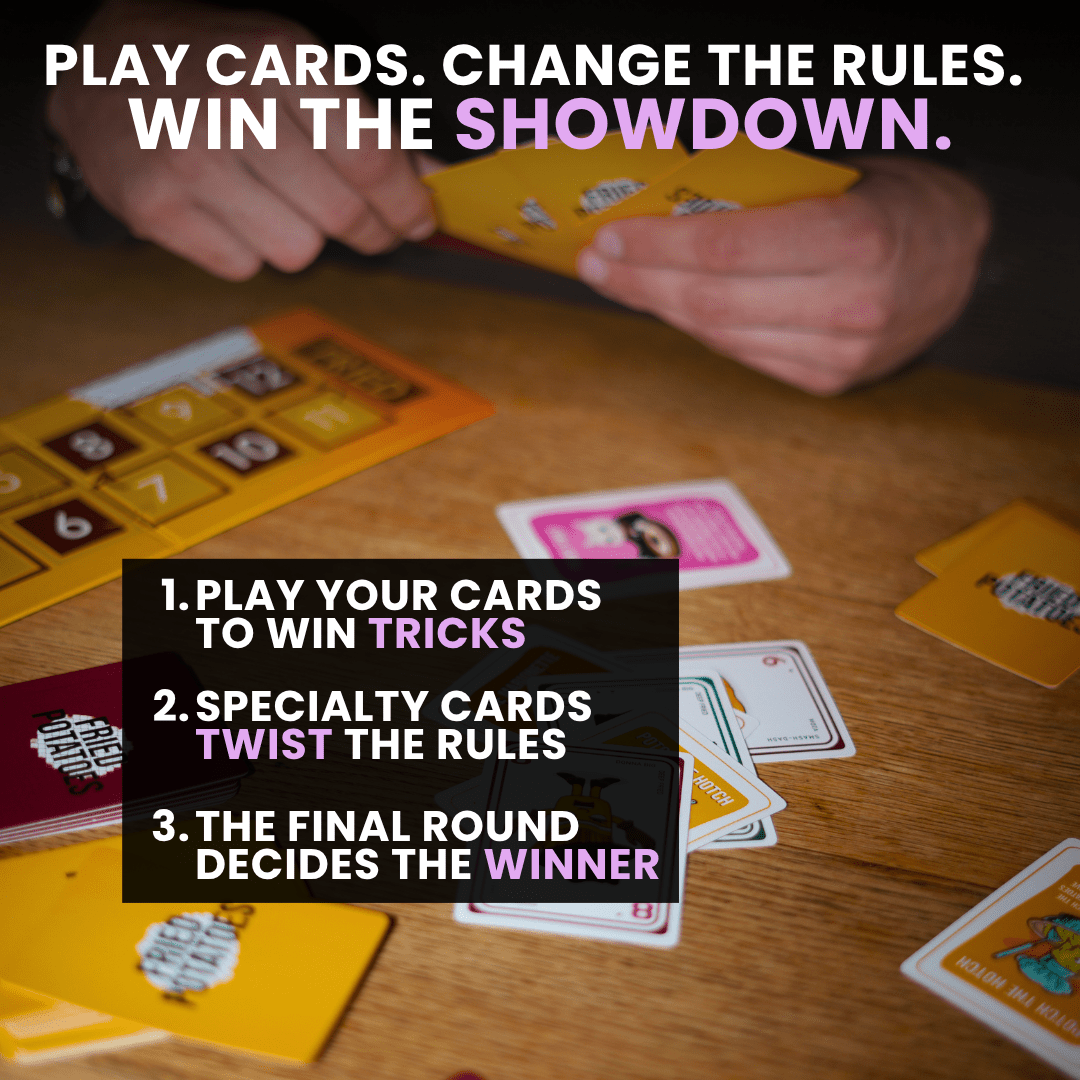 Deep Fried Potatoes Card Game 2nd Edition - Fried Potatoes