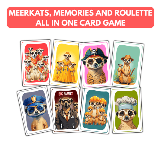 Mighty Meerkats Memories Roulette - Fried Potatoes